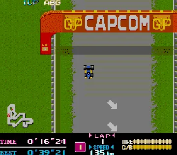 F-1 Dream (bootleg) screen shot game playing